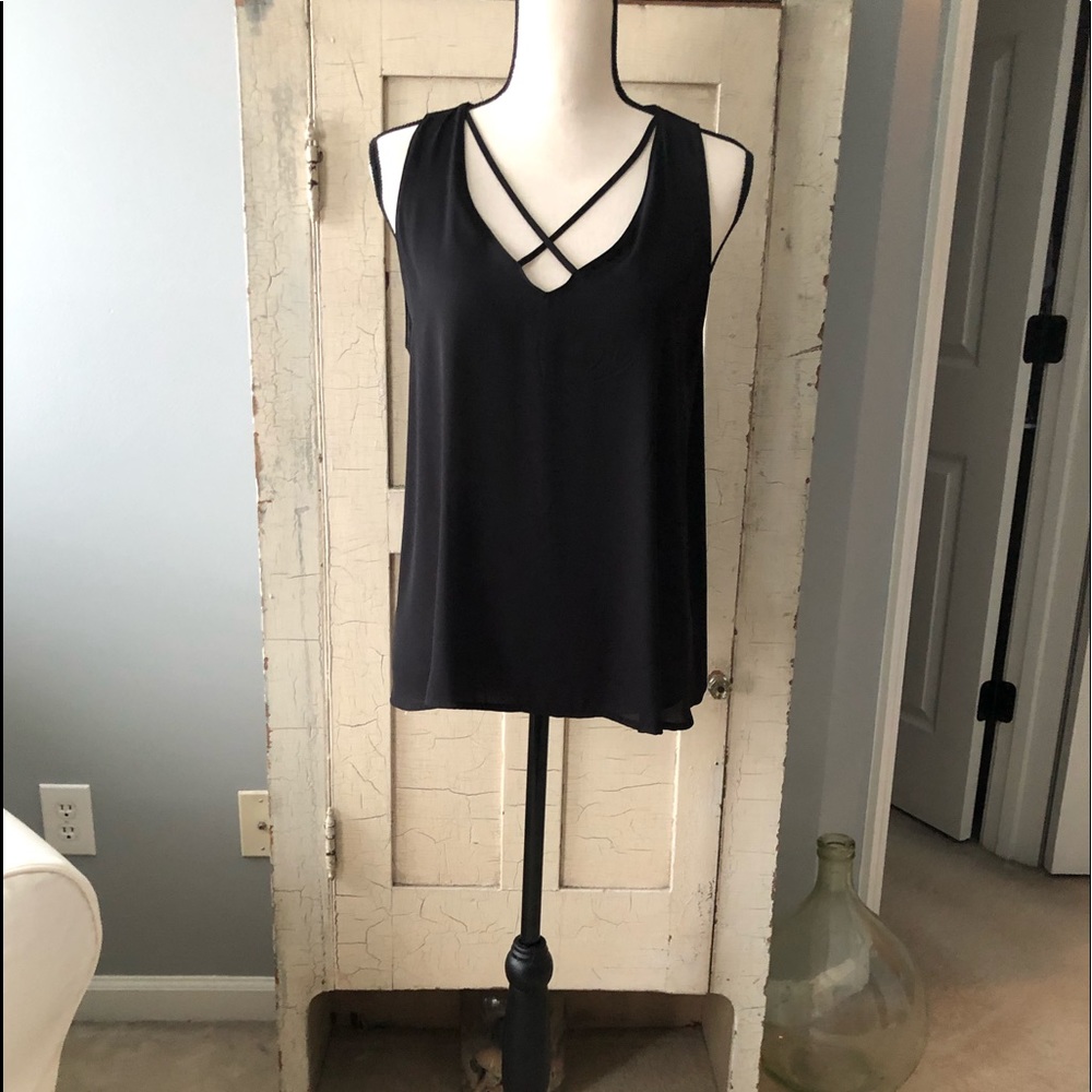 Lush Semi Sheer Blouse
